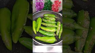 Mirch Ki Sabji 🌶️ Mirchi Recipe  Green Chilli Recipe mirchi greenchilli shorts [upl. by Lerret]