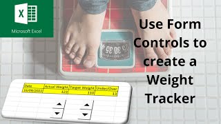 Excel Mastery Creating Weight Tracker [upl. by Edyaw]