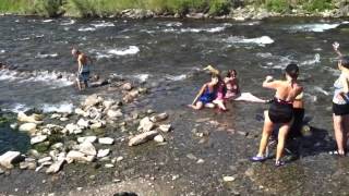 Boiling River Best Kept Secret In Yellowstone [upl. by Armahs]