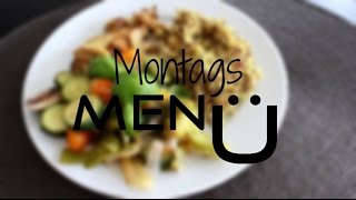 MONTAGS MENÜ  6 ♥  KRÄUTERSEITLINGE amp QUINOA  GESUNDE ERNÄHRUNG [upl. by Forras]