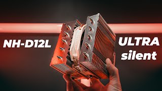 The BEST Small amp Quiet CPU Cooler ➡ NOCTUA NHD12L Review amp Thermal test w i9 12900k [upl. by Dolan]