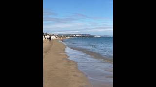 Pescara beach October And yes that is a guy in speedos in the distance pescara abruzzo italy [upl. by Subir]