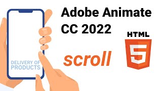 Adobe Animate CC  HTML5 scroll animation  quick tutorial [upl. by Matthew]