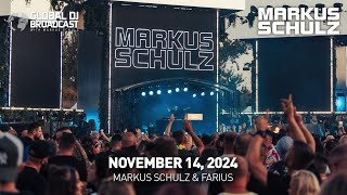 Global DJ Broadcast with Markus Schulz amp Farius November 14 2024 [upl. by Juieta120]