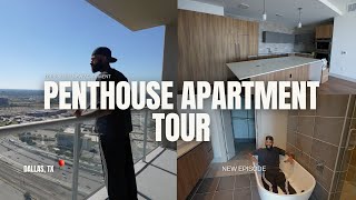 Days in my life Touring MY DREAM Dallas Penthouse Apartment [upl. by Leuneb560]