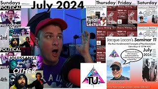 The Month of July  Theory Underground 2024  Todd McGowan Benjamin Studebaker and Michael Downs [upl. by Julita]