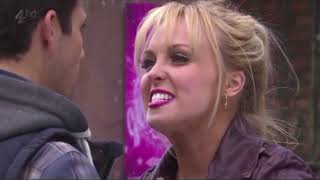 Hollyoaks  Theresa McQueen Slaps Dodger Savage 15th May 2013 [upl. by Naerad]