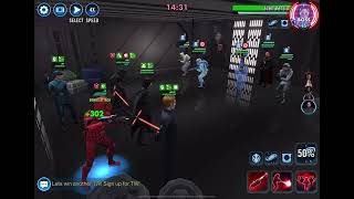 SWGOH Galactic Challenges First Order vs Imperial Trooper Tier 7 [upl. by Dulcine928]