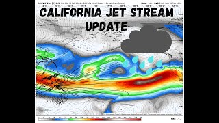 California Weather Tracking the Jet Stream and Storm potential [upl. by Yennor139]