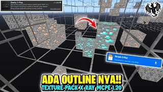 😱BISA DI SERVER Texture Pack X Ray Mcpe 120  X Ray Texture Pack Mcpe 120 [upl. by Nylatsirhc]