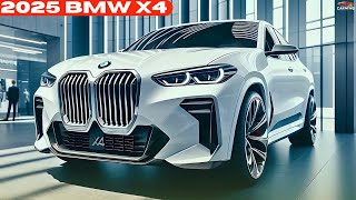 Officially Revealed 2025 BMW X4 Redesign  A Closer Look [upl. by Soule]