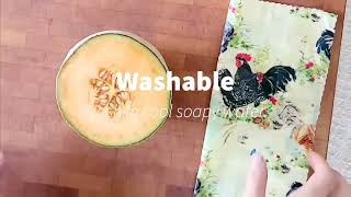 Reusable beeswax food wraps [upl. by Dylan668]