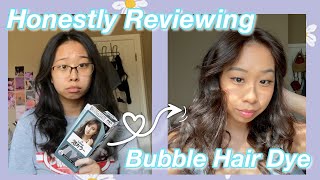 Liese Bubble Hair Dye REVIEW amp TUTORIAL 2021 [upl. by Naitsirhc]