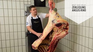 Von Filet bis Tomahawk Steak Teil 1 Zerlegung Rücken und Lappen [upl. by Ettezel]