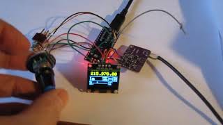 Measurements to the SI5351 RF generator waveform spectrum power [upl. by Bricker]