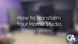 How to Transform Your Home Studio with Auralex Acoustics [upl. by Sillihp131]