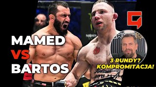 KHALIDOV VS BARTOSIŃSKI WALKĄ WIECZORU KSW 100  BEZ PASA NA DYSTANSIE 3 RUND JAK ZIUTEK Z LUTKIEM [upl. by Bainter573]