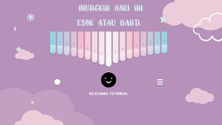 MUNGKIN HARI INI ESOK ATAU NANTI  ANNETH keylimba tutorial [upl. by Leonidas]