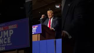 “Kamala you’re fired” Trump pulls out ‘The Apprentice’ catch phrase at Reno rally [upl. by Kahle]