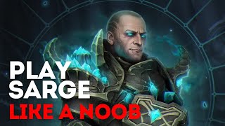 Play sarge like a noob 😖 [upl. by Ronaele]