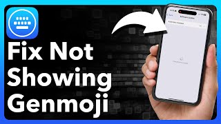 How To Fix Genmoji Not Showing Up On iPhone [upl. by Peednus]