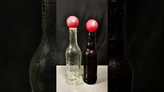 Redhot iron ball vs waste wine bottle [upl. by Casilde]