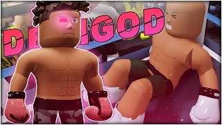 MAKING A UNSTOPPABLE OUTBOXER DEMIGOD IN NEW BOXING GAME  Roblox KNOCKOUT Gameplay [upl. by Repotsirhc]