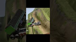 Euro Truck Simulator 2 100 Ton King Spin Tire Muddy Mercedes Game Childrens Animation Engineeri [upl. by Enelrac]