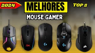 QUAL O MELHOR MOUSE GAMER 2024 TOP 5 MOUSE GAMER PARA COMPRAR [upl. by Levana]