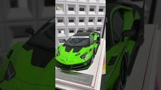 118 Davis amp Giovanni LB★Silhouette Works Lamborghini Aventador GT EVO Green Scale Modelcar [upl. by Asilrak]