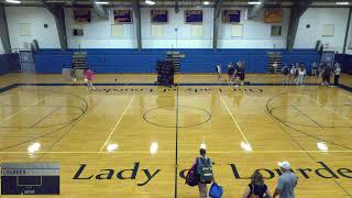 Our Lady of Lourdes vs Saugerties High School Girls Varsity Volleyball [upl. by Eednus446]