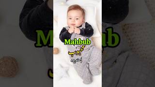 मुस्लिम लड़कों के नाम 2025 Muslim Boys cute Name 2025  Latest Muslim Baby Boy Names 2025 New names [upl. by Goodrich]