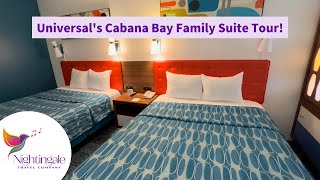 Cabana Bay Family Suite Tour [upl. by Juanne]