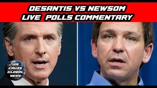 🔴 live DeSantis vs Newsom DEBATE commentary [upl. by Daph436]