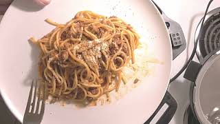 How to Make the Best Spaghetti and ground beef in Instant Pot [upl. by Enyr205]