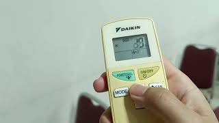 Daikin Air Conditioner short testing [upl. by Moonier]