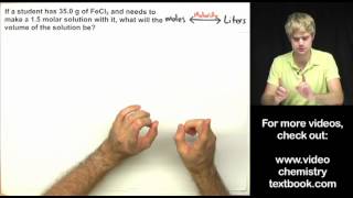 Molarity Practice Problems Part 2 [upl. by Camus]