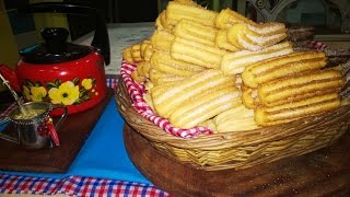 Churros receta de Pepe [upl. by Hosea]