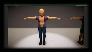 Low Poly Character for Unity3d [upl. by Guibert]