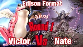 Edison Format Round 1 Machina Frog Hero VS Diva Hero Zombie [upl. by Dust]