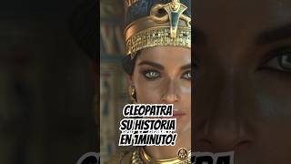 CLEOPATRA en 1 MINUTO Los SECRETOS de la ÚLTIMA REINA de EGIPTOquot CleopatraEn1Minuto historia [upl. by Afital]