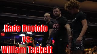 ADCC Trials Highlight Kade Ruotolo vs William Tackett [upl. by Asp]