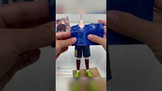 Clay Artisan JAY ：Crafting a Stunning Clay Sculpture of Lionel Messi [upl. by Aticilef]