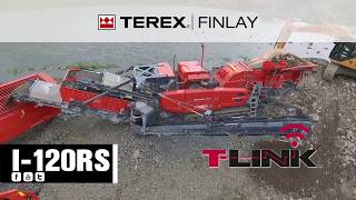 Terex Finlay I 120RS impact crusher concrete recycling [upl. by Marna888]