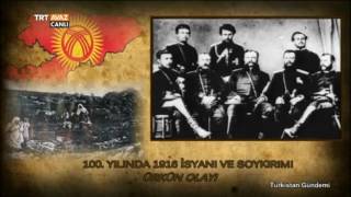 Çarlık Rusyasının Kırgızlara Zulmü  1916 İsyanı  Ürkün Olayı  Türkistan Gündemi  TRT Avaz [upl. by Tymon]