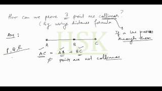 how to prove three points are collinear [upl. by Erual645]