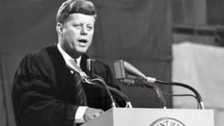 JFKS SPEECH IN AMHERST MASSACHUSETTS OCTOBER 26 1963 [upl. by Holtz]