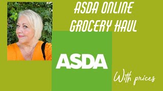 Asda Online Grocery Shop With Prices [upl. by Bauer]