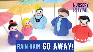 Rain Rain Go Away Nursery Rhyme Play Doh Song For Kids All the family wants to play and have fun [upl. by Burtis]