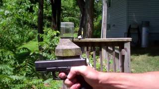 45ACP vs 9mm Recoil Comparison Glock 19 vs Glock 36 [upl. by Nisaj]